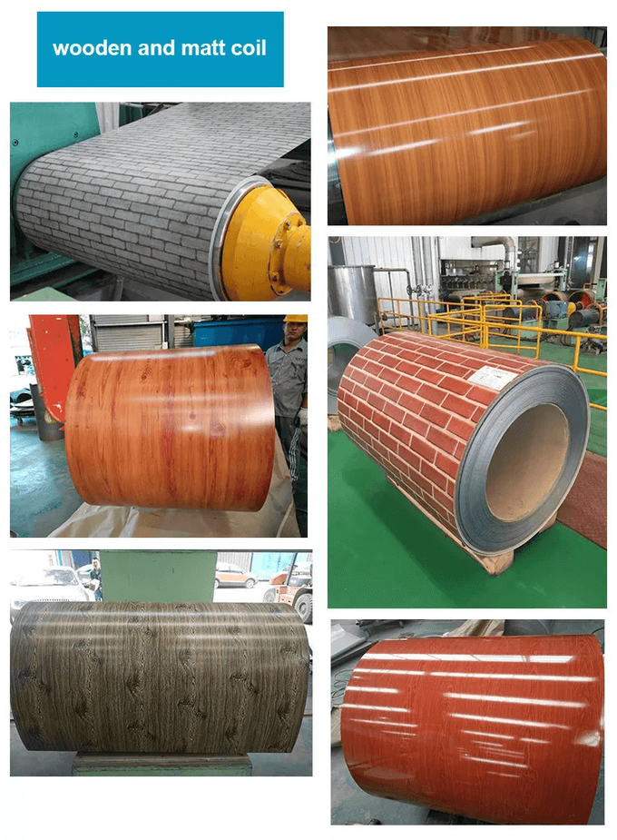 Bobina de aço galvanizada pre pintada propriedade de resistência 3 da corrosão de 600 - de 1250MM