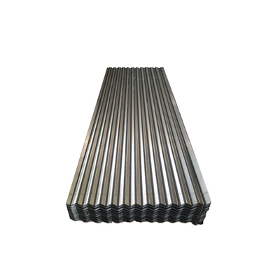 Ferro galvanizado de construção que telha folhas telhando de aço onduladas de 0.13-0.14Mm