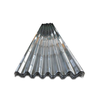 DX51 0.27mm galvanizou o painel de aço galvanizado ondulado mergulhado quente da folha ondulada