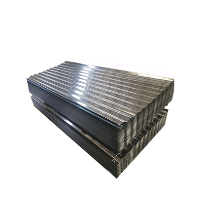 ASTM SGCH galvanizou a chapa metálica telhando ondulada de aço 0.105-0.8mm