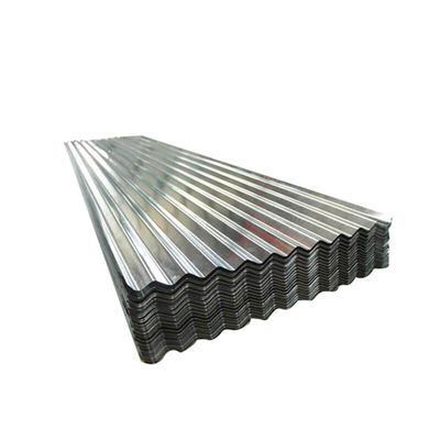 SGCC corrugou o telhado 762-1250mm que do ferro galvanizado 4x8 galvanizou chapa de aço ondulada