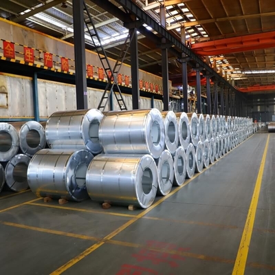 ASTM A653 galvanizou a construção de aço da folha da bobina do soldado da bobina SGCC 610mm