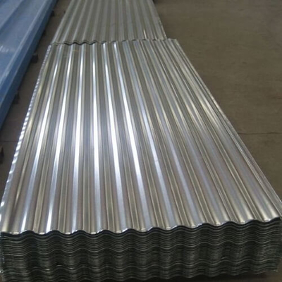 Quente de AISI Z140 mergulhado galvanizado corrugou as chapas de aço
