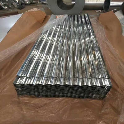 Q195 galvanizou a chapa metálica que telha 1250mm galvanizou os painéis ondulados