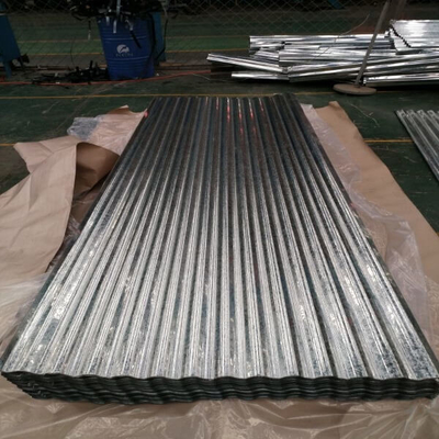 2.75mm laminou galvanizado telhando a placa do ferro ondulado da folha HRB85