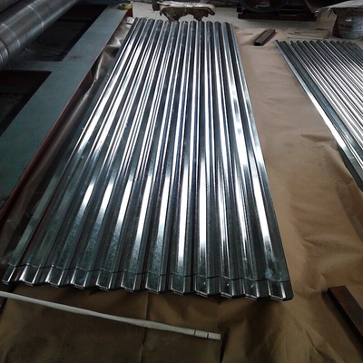 AZ150 galvanizou telhar a folha 0.15mm galvanizou telhado ondulado do metal