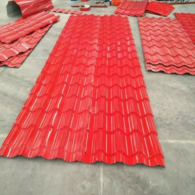 a folha Prepainted do telhado de 0.125-2.5mm lantejoula regular galvanizou a cor 30g/m2