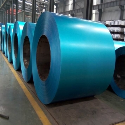 A bobina de aço DX51D SGCC do SOLDADO azul da cor galvanizou JISG3003 laminado