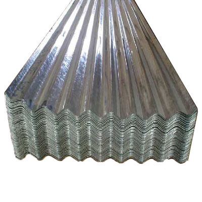 RAL ISO9001 galvanizou metal ondulado do calibre ondulado da folha 1.2mm PPGI 28