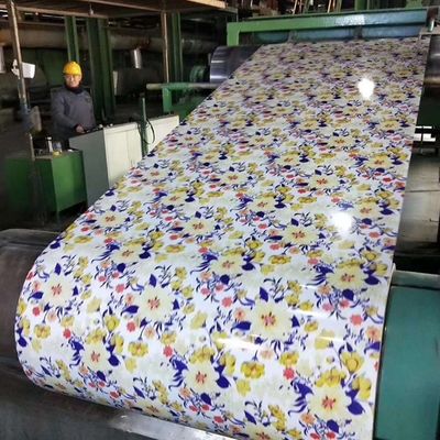 O GV lustroso alto 8-35um da bobina de ASTM PPGL Prepainted a bobina do Galvalume