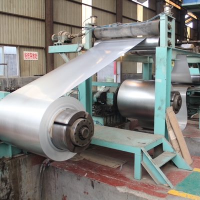 Padrão JIS ASTM Folha de metal galvanizado bobina de aço revestido de zinco por imersão a quente