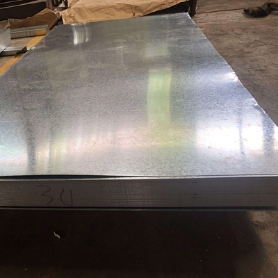 Chapa de metal galvanizado Chapa de aço zincado Chapa de aço galvanizado Z30/Z275