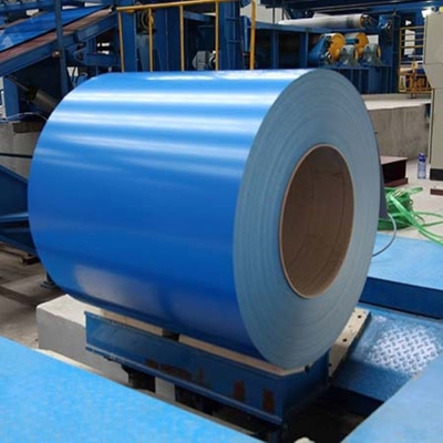 bobina de aço galvanizada azul do mergulho quente de Mattcolor da bobina de 0.11-2.5mm PPGI