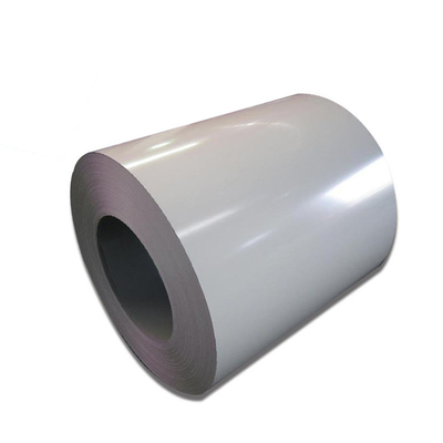 Bobina galvanizada pre pintada branca das bobinas RAL 8017 AZ121-Z150 PPGI de 0.4mm