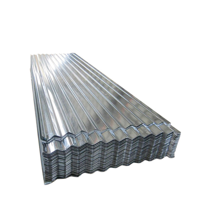 G550 galvanizou o telhado do ferro ondulado cobre a placa de metal corrugada 0.105-0.8mm