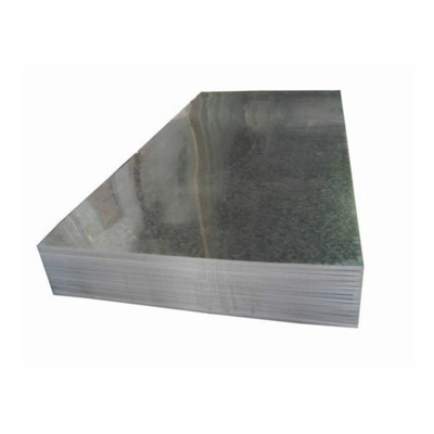 SGCC Z80 galvanizou o ferro que a folha lisa ISO9001 DX51D zinca folha revestida