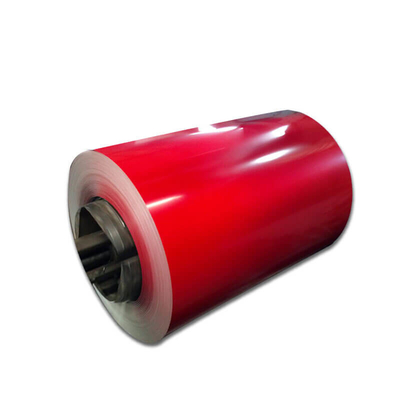 AiSi Ppgi vermelho galvanizou a bobina de aço Ppgl da cor de aço da bobina HRB65 RAL Dustproof