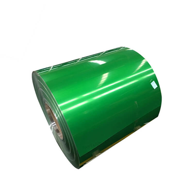 Verde 600 - cor Prepainted 1250mm da resistência de corrosão PPGI das bobinas revestida