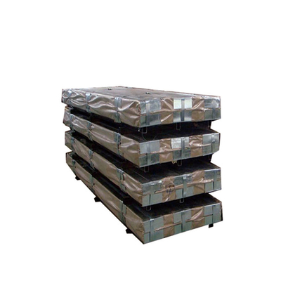 ASTM 0.27mm galvanizados zincam a folha DX51D do telhado galvanizaram os painéis ondulados do metal