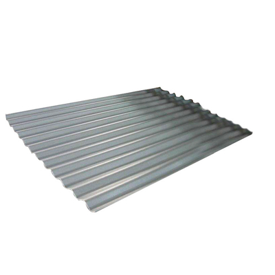 Folha galvanizada ondulada Z30 - bom desempenho de transmissão 275g/㎡ clara