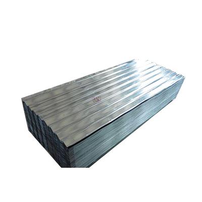 Z30 - 275g/M2 galvanizou a folha ondulada 0.8mm que 4x8 corrugou a chapa metálica galvanizada