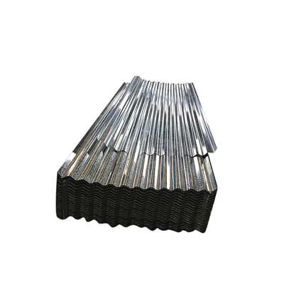 ASTM SGCH galvanizou a chapa metálica telhando ondulada de aço 0.105-0.8mm