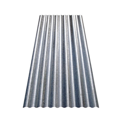 G550 galvanizou telhado galvanizado PPGI ondulado da chapa de aço da folha 0.27mm