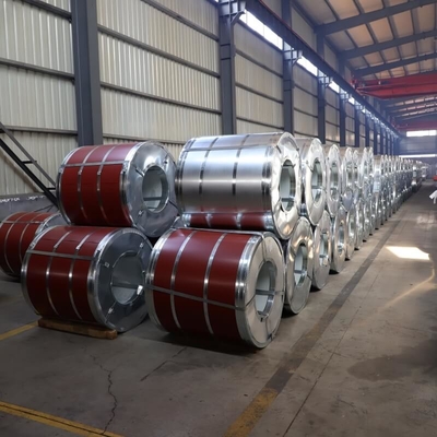 ASTM A653 galvanizou a construção de aço da folha da bobina do soldado da bobina SGCC 610mm