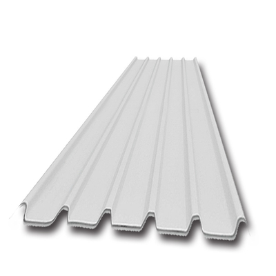 o perfil pré-revestido 1250mm do ferro galvanizado cobre o soldado HRB65 branco pré-revestiu a folha