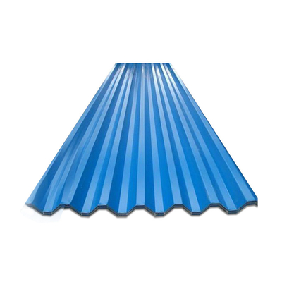folha telhando de aço revestida Prepainted 0.125-2.5mm da cor da folha do telhado 35 mícrons