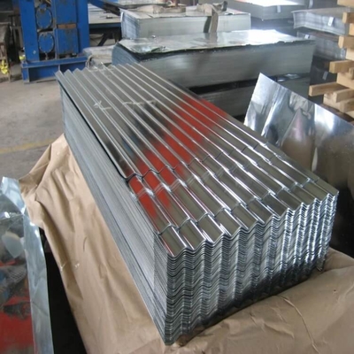 O calibre Q195 30 galvanizou telhar telhado galvanizado ondulado do metal da folha DX51D