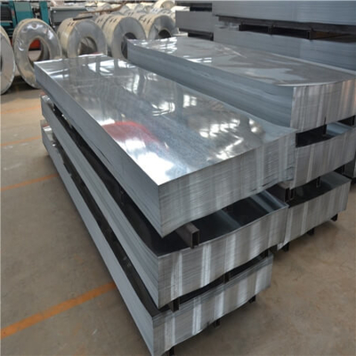 3-25 os mícrons galvanizaram o painel ondulado 610mm do ferro da chapa metálica 4x8