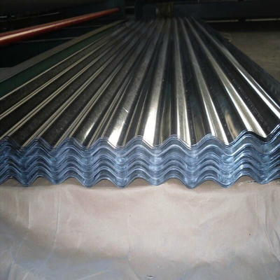 AZ150 galvanizou folha ondulada do telhado do Galvalume Z30 da folha 0.15mm