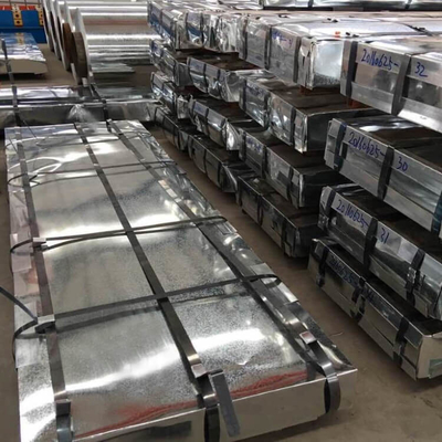 ISO14001 corrugou galvanizado chapa de aço a folha telhando de aço de 508mm PPGI