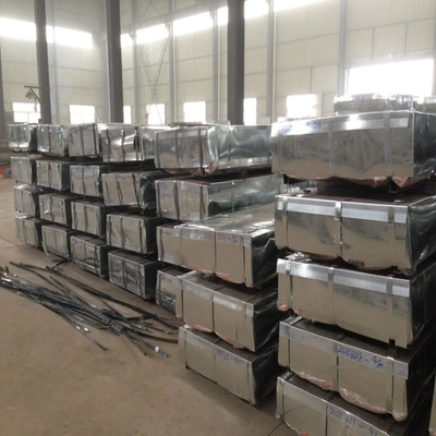 as folhas onduladas PPGI ISO9001 de 0.11-2.5mm Galv galvanizaram os painéis do telhado