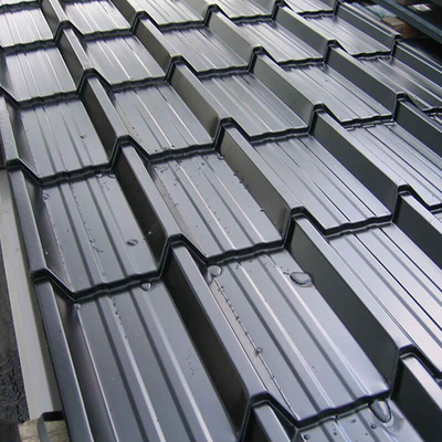 Chapa metálica galvanizada que telha a resistência de corrosão forte de 508/610MM