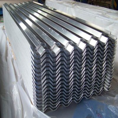 RAL ISO9001 galvanizou metal ondulado do calibre ondulado da folha 1.2mm PPGI 28