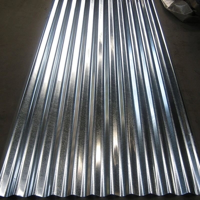 DX51D corrugou o metal do telhado cobre folhas de aço galvanizadas 508mm do telhado