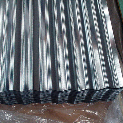 G550 galvanizou telhado galvanizado PPGI ondulado da chapa de aço da folha 0.27mm