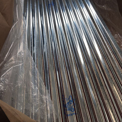 SGHC galvanizou telhar folha de metal ondulada do telhado da folha 0.11-0.4MM