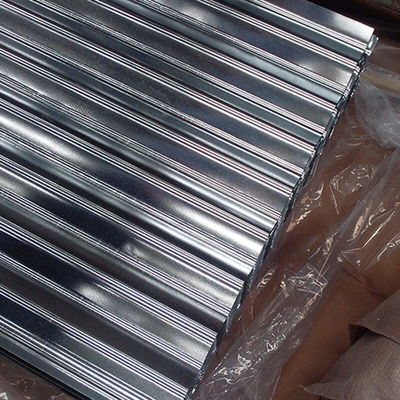 Painel ondulado de aço galvanizado do telhado tão exigem cor e o brilho é rico