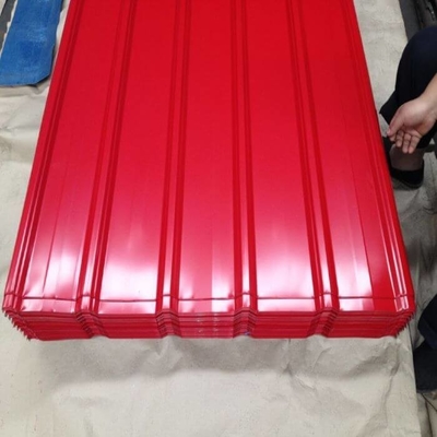 0.125-2.5mm GL corrugou-se galvanizado telhando folhas