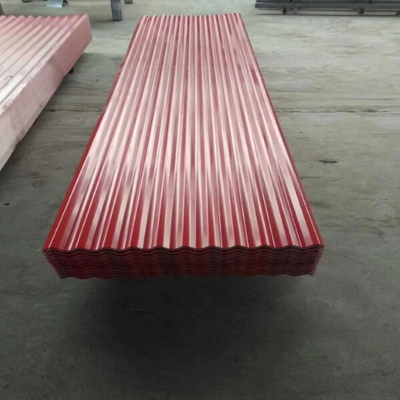 a folha telhando revestida da cor de 0.125-2.5mm galvanizou a folha Q195 da cor