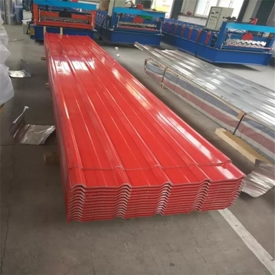 a folha telhando Prepainted 0.125-2.5mm G550 colore telhado revestido do metal