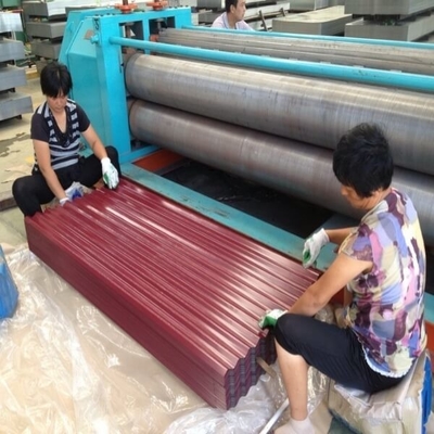 a folha telhando revestida da cor de 0.125-2.5mm galvanizou a folha Q195 da cor