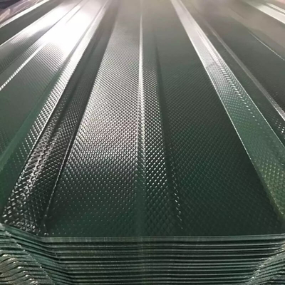 A cor Z61-Z90 revestiu telhar a folha ASTM coloriu folhas de metal onduladas
