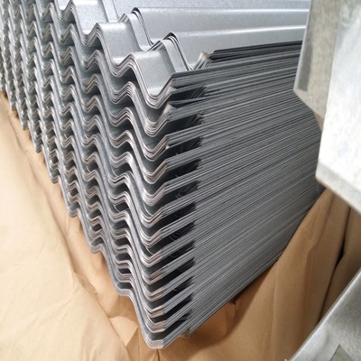 3-25 os mícrons galvanizaram o painel ondulado 610mm do ferro da chapa metálica 4x8