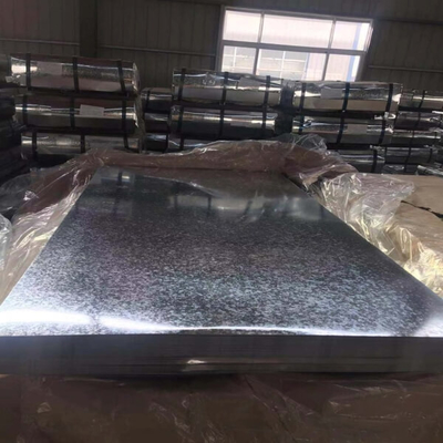O mergulho quente galvanizado 0.12mm-4mm de chapa de aço A653 Z140 zinca o calibre 26 de aço