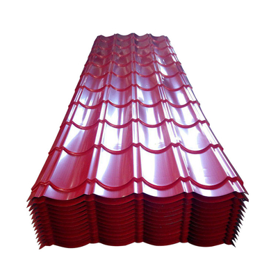 DX51D Prepainted telhar a folha corrugada zinca a folha 30g do telhado a 275g/M2