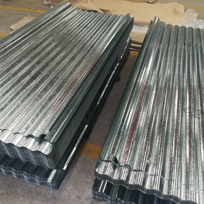 1250mm corrugou o telhado galvanizado do zinco cobre o calibre de SGCH 18 corrugou o telhado do metal